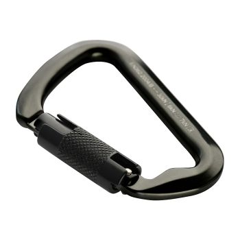 Preview: M-TAC® Key-Lock Karabiner Seitenansicht auf weissem Hintergrund